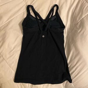 Navy lululemon tank